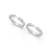 Sterling Silver Semi Mount Earrings Setting Round RD 1.8mm DHJ