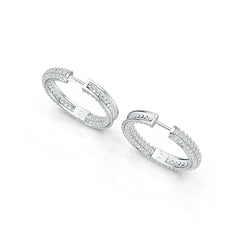 Sterling Silver Semi Mount Earrings Setting Round RD 1.8mm DHJ