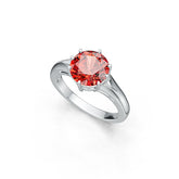 Sterling Silver Semi Mount Ring Setting Round RD 10.5x10.5MM DHJ