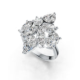 Sterling Silver Semi Mount Ring Setting Marquise MQ 9x4.5mm PE 9x6mm OV 8x6mm Syzjewelry