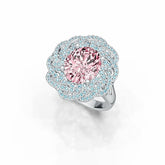 Sterling Silver Semi Mount Ring Setting Oval OV 12X10mm DHJ