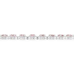 Platinum Semi Mount Necklace Setting Round Ro 7x7mm Diamond Accent Syz Jewelry