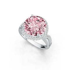 Sterling Silver Semi Mount Ring Setting Round RD 14X14mm Twisted Shank Syzjewelry