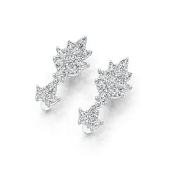 10K Gold Semi Mount Earrings Setting Pear PE 6X4mm PE 5X4mm DHJ