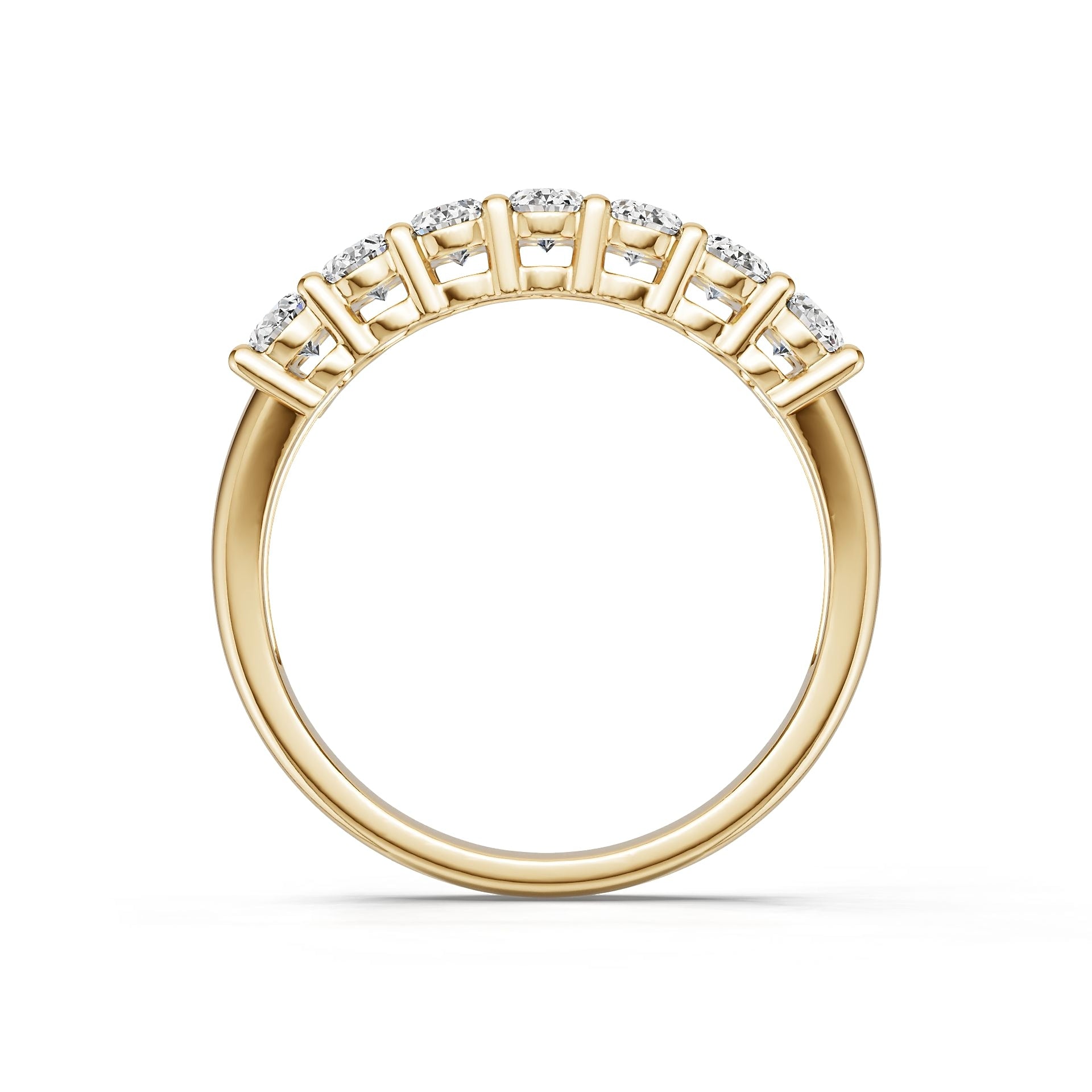 14K Gold Semi Mount Ring Setting Oval Ov 4x3mm Diamond Accent Syz Jewelry