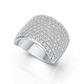 Sterling Silver Semi Mount Ring Setting Round RD 1.75mm DHJ