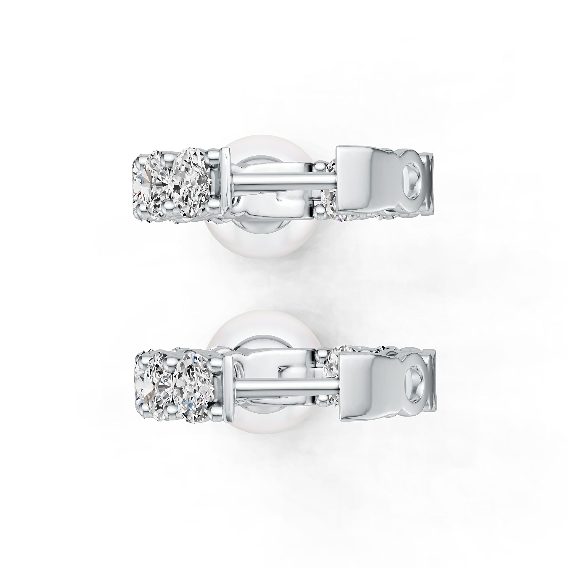 14K Gold Semi Mount Earrings Setting Round Ro 9x9mm Syz Jewelry