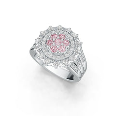 Sterling Silver Semi Mount Ring Setting Round RD 2.5mm DHJ