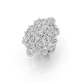 Sterling Silver Semi Mount Ring Setting Oval OV 6X4mm DHJ