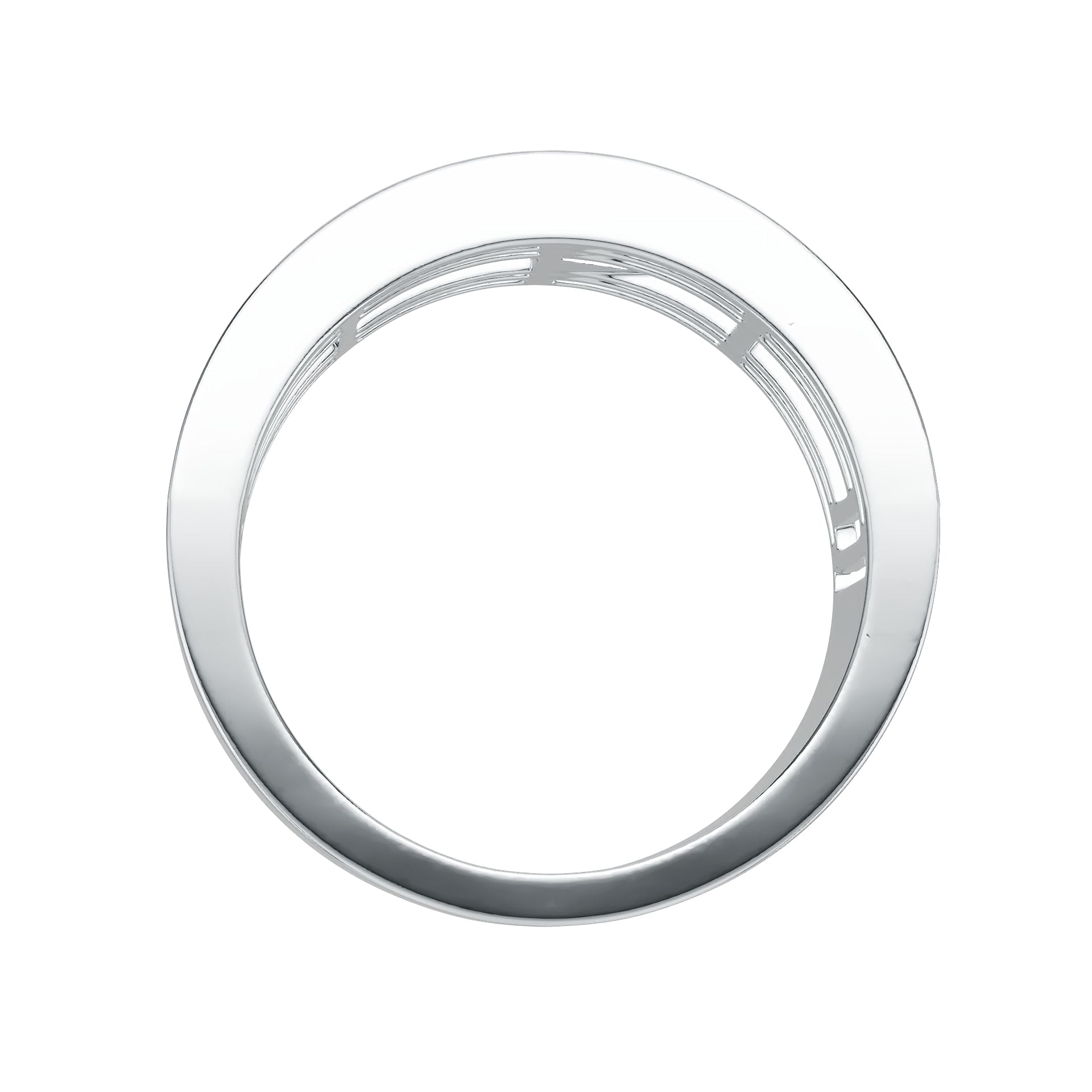 18K Gold Semi Mount Ring Setting Round Ro 10x6mm Syz Jewelry