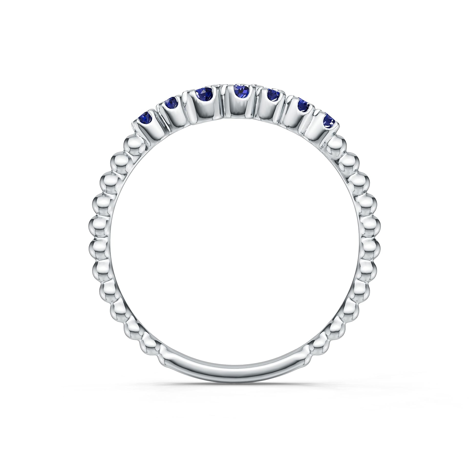 Platinum Semi Mount Ring Setting Round Ro 2x2mm Syz Jewelry