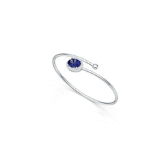 Sterling Silver Semi Mount Bracelet Setting Oval OV 10x8mm Halo Syzjewelry