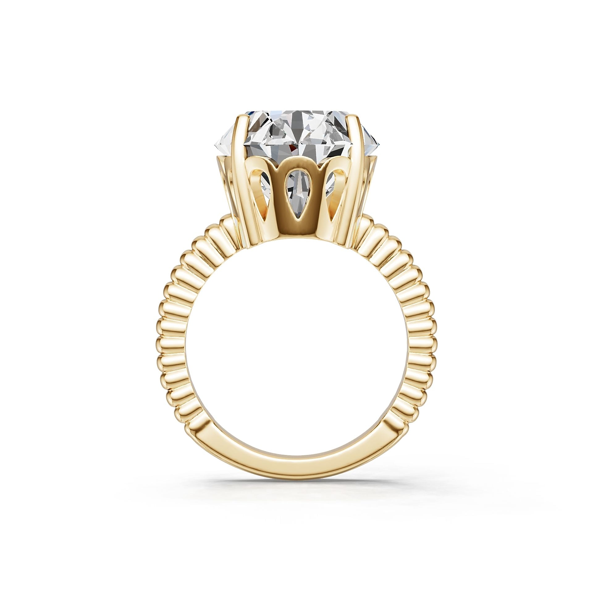 Platinum Semi Mount Ring Setting Oval Ov 19x14mm Syz Jewelry