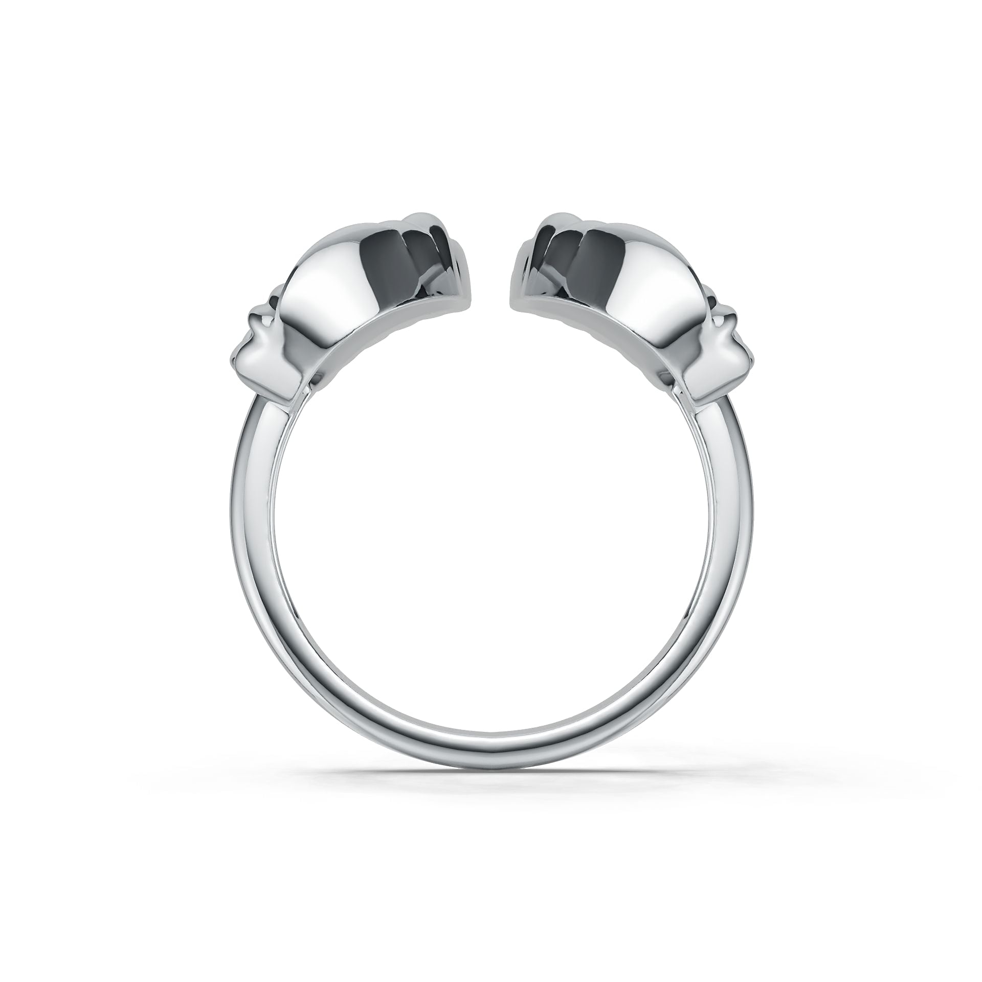 14K Gold Semi Mount Ring Setting Round Ro 6x6mm Syz Jewelry