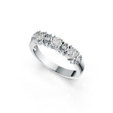 Sterling Silver Semi Mount Ring Setting Round RD 4x4mm DHJ