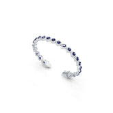 Sterling Silver Semi Mount Bracelet Setting Round RD 5x5mm Halo Syzjewelry