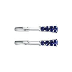 Platinum Semi Mount Earrings Setting Round Ro 3x3mm Syz Jewelry
