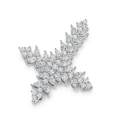 Sterling Silver Semi Mount Pendant Setting Pear PE 5X3mm DHJ