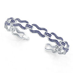 Platinum Semi Mount Bracelet Setting Round Ro Syz Jewelry