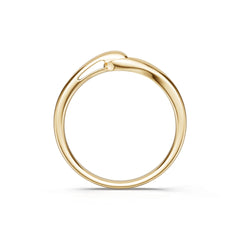 18K Gold Semi Mount Ring Setting Round Ro 6x6mm Syz Jewelry
