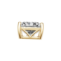 14K Gold Semi Mount Pendant Setting Emerald Em 14x10mm Diamond Accent Syz Jewelry