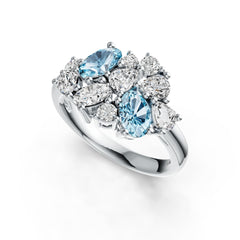 Sterling Silver Semi Mount Ring Setting Oval OV 6X4mm Syzjewelry