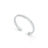 Sterling Silver Semi Mount Bracelet Setting Heart HT 4X4mm DHJ