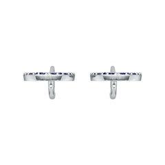 18K Gold Semi Mount Earrings Setting Baguette Ba 2x1mm Syz Jewelry