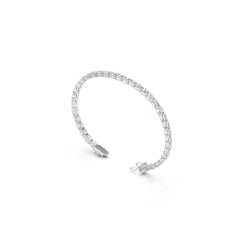 Sterling Silver Semi Mount Bracelet Setting Oval OV 5X4mm Tennis Bracelet DHJ