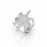 Sterling Silver Semi Mount Ring Setting Round RD 1.1mm DHJ