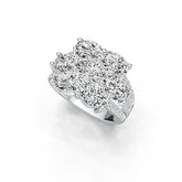 Sterling Silver Semi Mount Ring Setting Oval OV 7X5mm DHJ