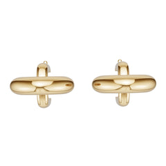18K Gold Semi Mount Earrings Setting Round Ro 6x6mm Syz Jewelry