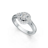 Sterling Silver Semi Mount Ring Setting Round RD 5X5mm DHJ