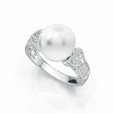 Sterling Silver Semi Mount Ring Setting Round RD 10x10mm Syzjewelry