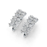 Sterling Silver Semi Mount Earrings Setting Oval OV 4X3mm DHJ