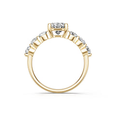 Sterling Silver Semi Mount Ring Setting Oval OV 9X7mm Syzjewelry