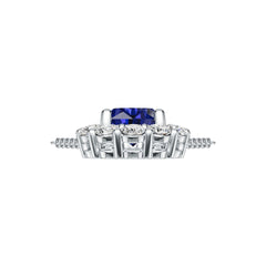 Platinum Semi Mount Pendant Setting Oval Ov 9x7mm Syz Jewelry