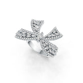 Sterling Silver Semi Mount Ring Setting Marquise MQ 6X3mm Ribbon Bow Theme DHJ