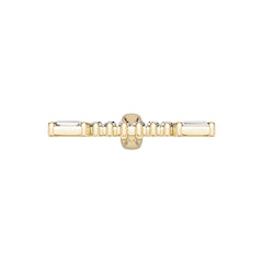 18K Gold Semi Mount Pendant Setting Square Sq 3x1mm Syz Jewelry