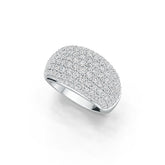 Стерлінгове срібло Напівмонтажне кільце Підстава Кругле RD 2x2мм