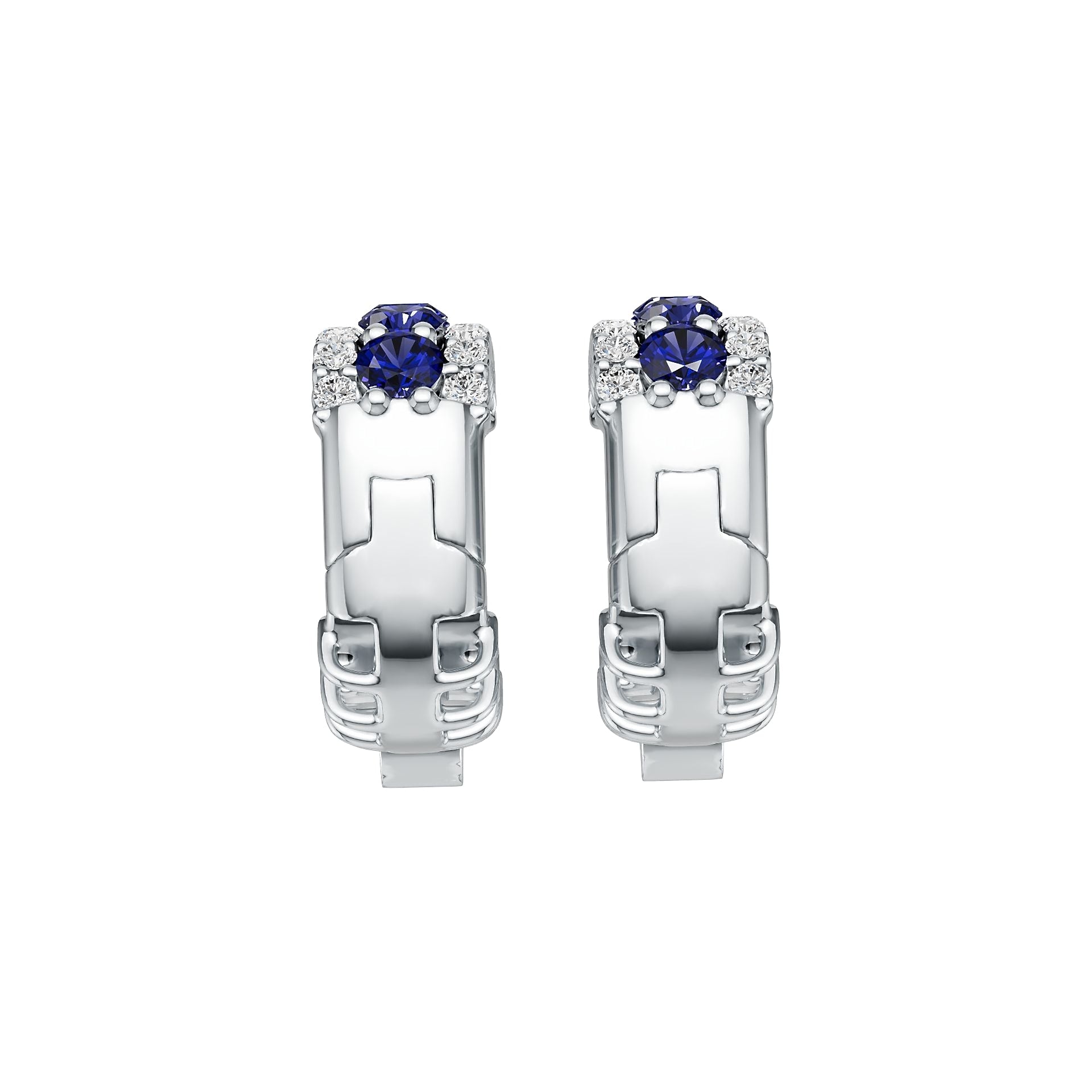 10K Gold Semi Mount Earrings Setting Round Ro Syz Jewelry