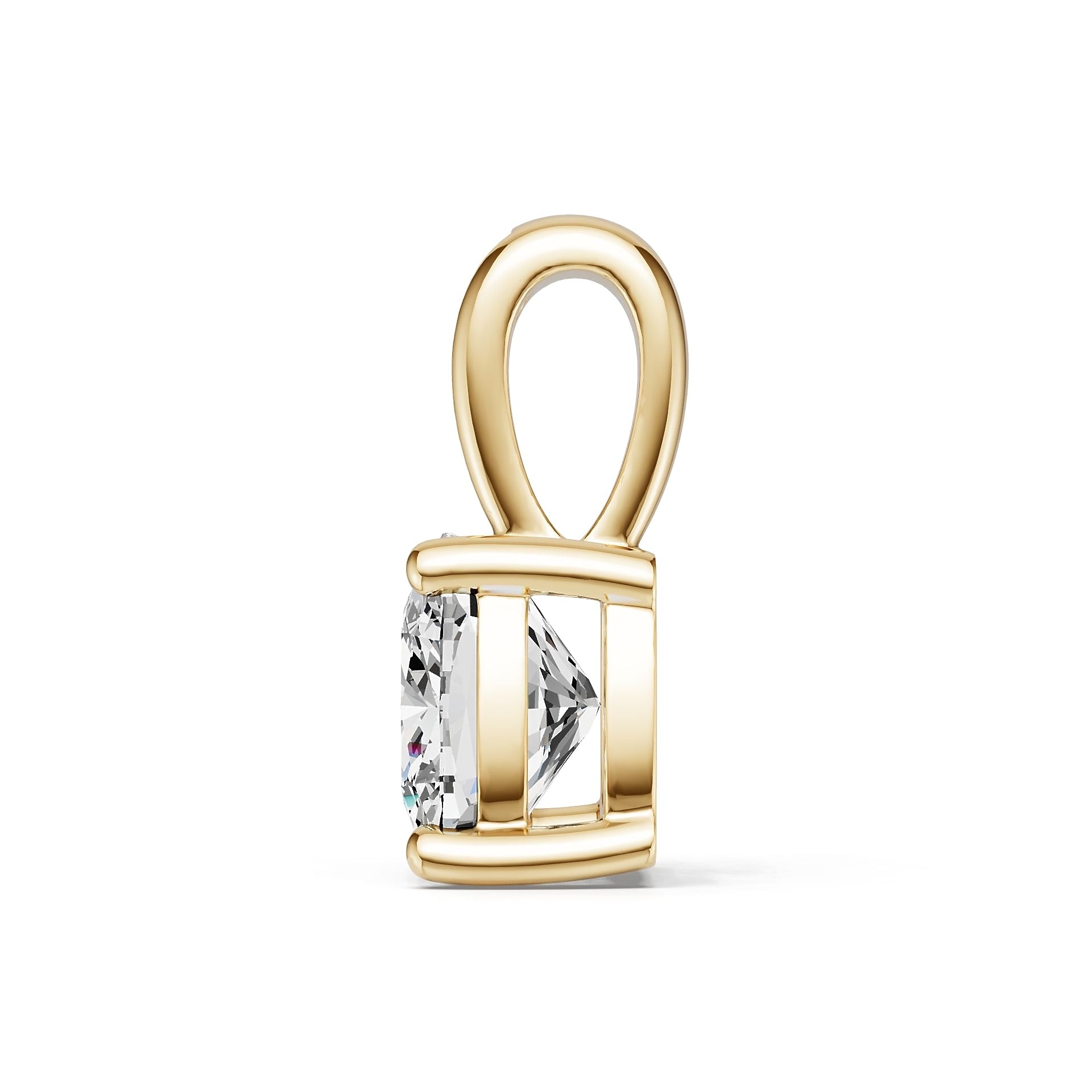 Sterling Silver Semi Mount Pendant Setting Cushion Cu 5x6mm Syz Jewelry