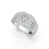 Sterling Silver Semi Mount Ring Setting Oval OV 7X5mm DHJ