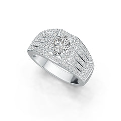 Sterling Silver Semi Mount Ring Setting Oval OV 7X5mm DHJ