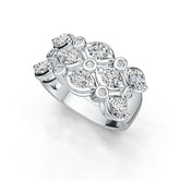 Sterling Silver Semi Mount Ring Setting Oval OV 4X3mm DHJ