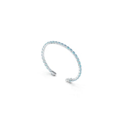 Sterling Silver Semi Mount Tennis Bracelet Setting OV 6x4mm Syzjewelry