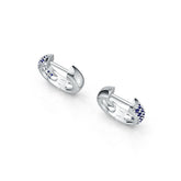 Sterling Silver Semi Mount Earrings Setting Round RD 1.4mm DHJ