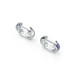 Sterling Silver Semi Mount Earrings Setting Round RD 1.4mm DHJ