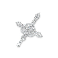 Sterling Silver Semi Mount Pendant Setting Oval OV 7X5mm OV 5X4mm DHJ