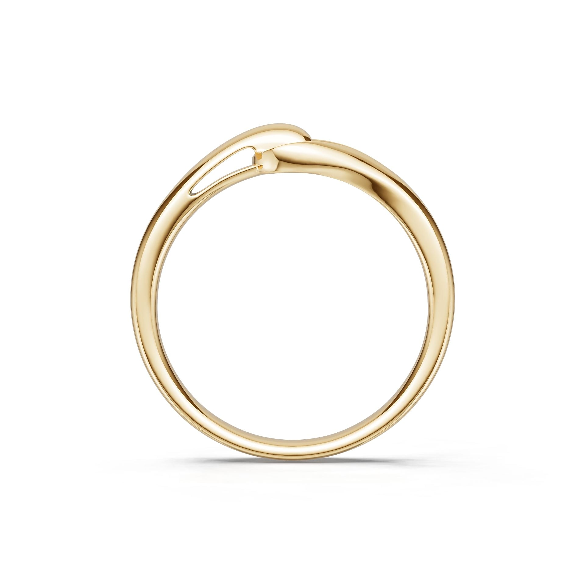 10K Gold Semi Mount Ring Setting Round Ro 6x6mm Syz Jewelry